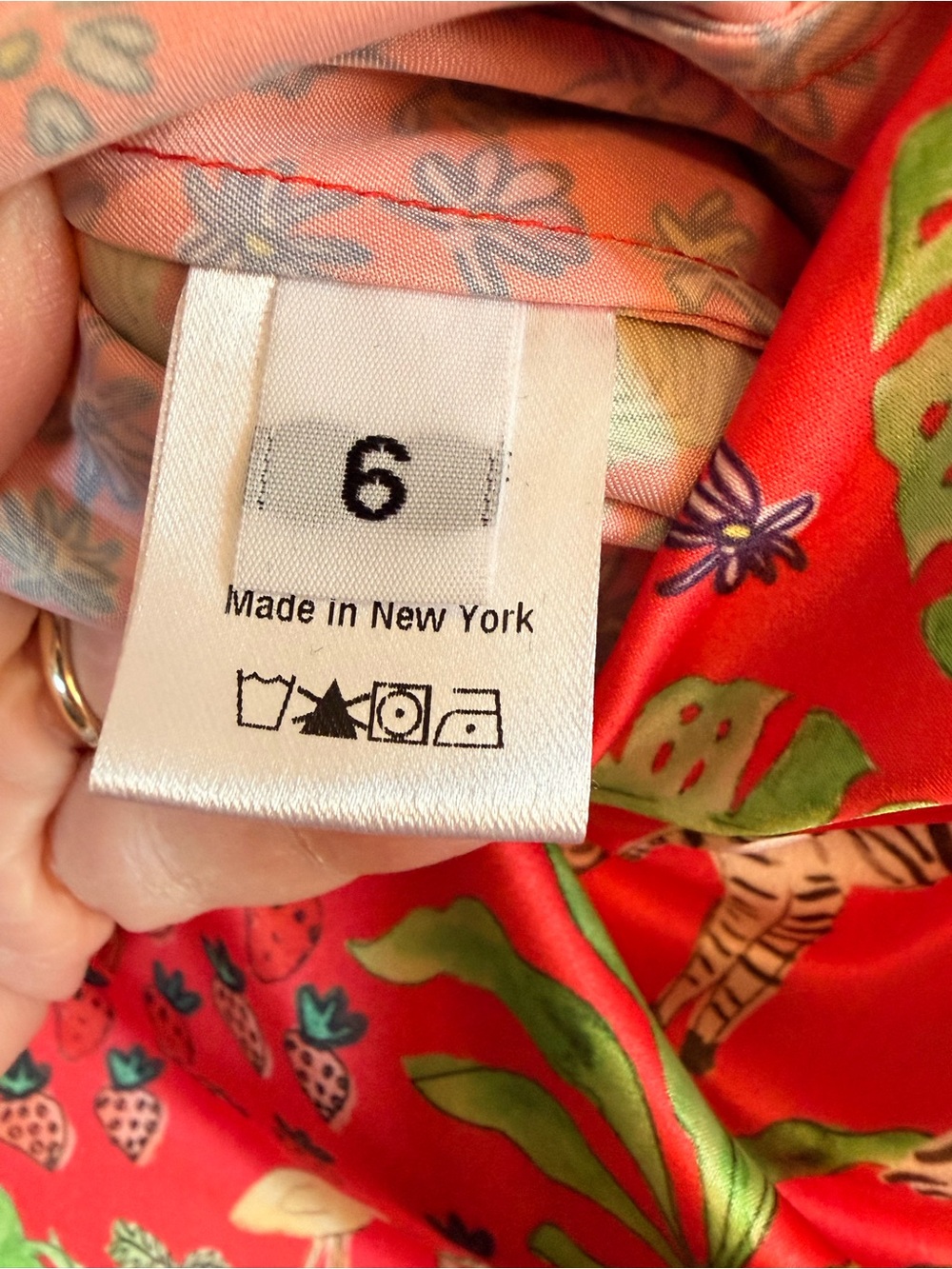 Dauphinette Floatkerchief Long Slip Dress in Fever Dream - Picture 6 of 7
